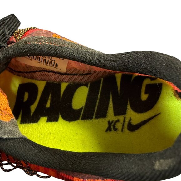 Nike Flywire Mens Track & Field Shoes Orange and Black Size 7 - Picture 7 of 9